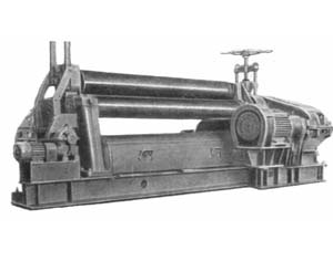 И2222 Машина листогибочная трехвалковая для гибки листового металла